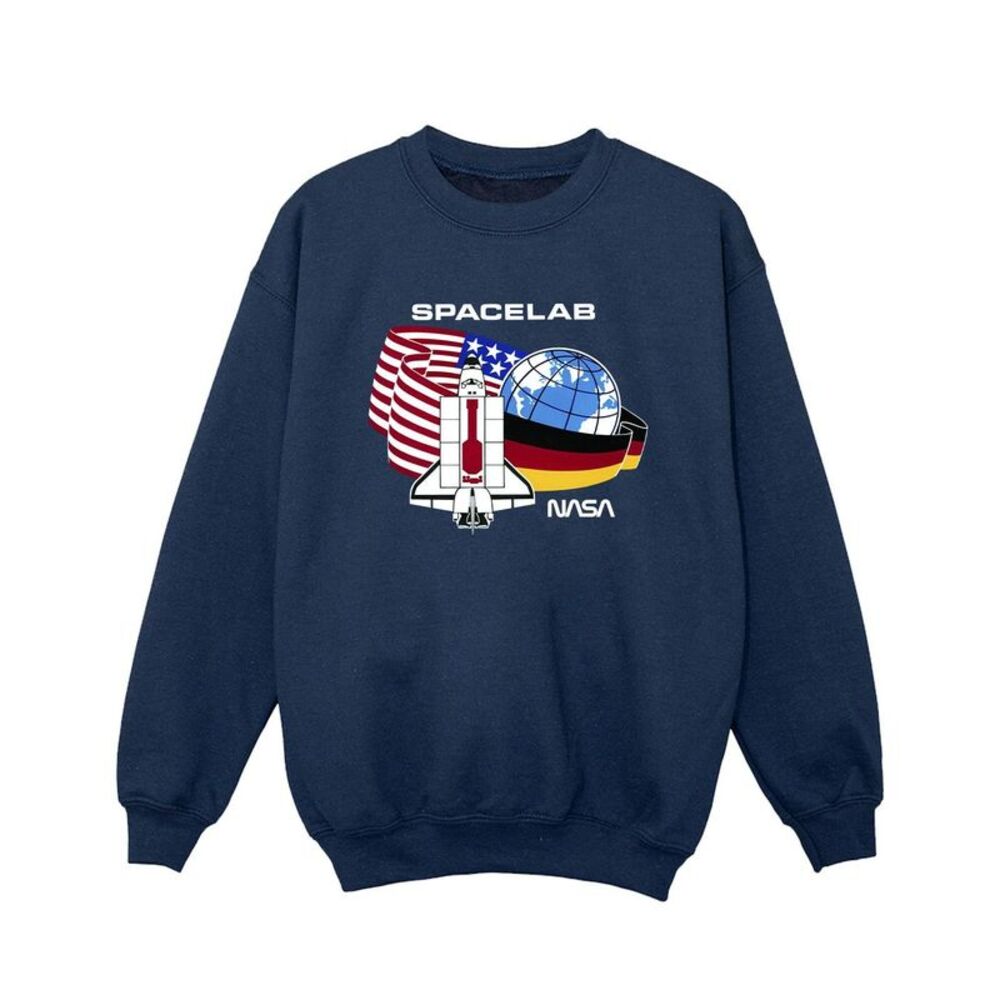 NASA Girls Space Lab Sweatshirt / Navy Blue